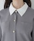 ＜WEB限定＞2wayカラーニットカーディガン