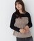 ドッキングペプラムニット