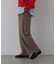 タックワイドパンツ