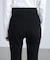 【4サイズ展開XS-L] 内スリットベルボトムデニムパンツ