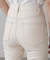 【4サイズ展開XS-L] 内スリットベルボトムデニムパンツ