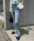 【4サイズ展開XS-L] 内スリットベルボトムデニムパンツ