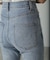 【4サイズ展開XS-L] 内スリットベルボトムデニムパンツ