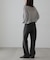 【4サイズ展開XS-L] ベーシックワイドデニムパンツ