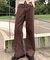 【4サイズ展開XS-L] ベーシックワイドデニムパンツ