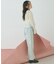 【4サイズ展開XS-L] ベーシックワイドデニムパンツ
