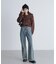 【4サイズ展開XS-L] ベーシックワイドデニムパンツ