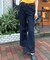 【4サイズ展開XS-L] ベーシックワイドデニムパンツ