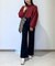 【4サイズ展開XS-L] ベーシックワイドデニムパンツ