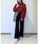 【4サイズ展開XS-L] ベーシックワイドデニムパンツ