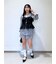 [低身長サイズ／Sシリーズ]気流染めベルト付ショートパンツ