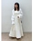 ぽこぽこチェックマーメイドキャミワンピース