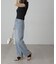 ストレートデニムパンツ