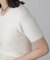 シャギー半袖ニット