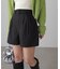 ベルト付きショートパンツ