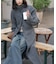 2wayステンカラーロングコート