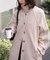 2wayステンカラーロングコート