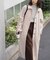 2wayステンカラーロングコート