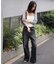 〈フリーズマート別注〉PICCADILLY ベーシックワイドデニムパンツ