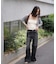 〈フリーズマート別注〉PICCADILLY ベーシックワイドデニムパンツ