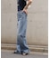 〈フリーズマート別注〉PICCADILLY ベーシックワイドデニムパンツ