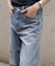 〈フリーズマート別注〉PICCADILLY ベーシックワイドデニムパンツ