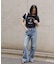 〈フリーズマート別注〉PICCADILLY ベーシックワイドデニムパンツ
