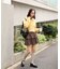 前後2wayショートシャギー短丈ニット