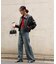 前後2wayショートシャギー短丈ニット