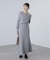オフショルニットマーメイドスカートセットアップ