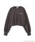 サンリオキャラクターズコラボ SHORT SWEAT ショートスウェット 胸LOGO×袖RIBBON