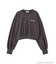 サンリオキャラクターズコラボ SHORT SWEAT ショートスウェット 胸LOGO×袖RIBBON