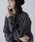 サンリオキャラクターズコラボ SHORT SWEAT ショートスウェット 胸LOGO×袖RIBBON