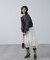 サンリオキャラクターズコラボ SHORT SWEAT ショートスウェット 胸LOGO×袖RIBBON
