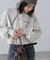 サンリオキャラクターズコラボ SHORT SWEAT ショートスウェット 胸LOGO×袖RIBBON