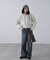 サンリオキャラクターズコラボ SHORT SWEAT ショートスウェット 胸LOGO×袖RIBBON