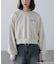 サンリオキャラクターズコラボ SHORT SWEAT ショートスウェット 胸LOGO×袖RIBBON