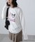 〈メロクロコラボ〉ロングTシャツ