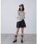 レースレイヤードエコレザーショートパンツ