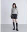 レースレイヤードエコレザーショートパンツ