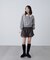 レースレイヤードエコレザーショートパンツ