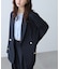 梳毛調合繊ダブルブレストジャケット