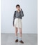 〈セットアップ対応〉ベルト付きプリーツミニスカート