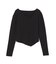 〈MFM〉アシメVネックニット