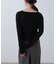 〈MFM〉アシメVネックニット