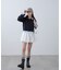 シャツフェイクレイヤードポロカーディガン
