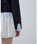 シャツフェイクレイヤードポロカーディガン