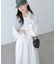 ロングシャツワンピース