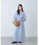 ロングシャツワンピース
