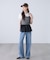 2WAYシアードットホルターキャミ×半袖カットソーセット